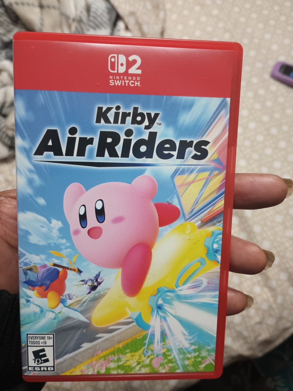Nintendo Switch Kirby Air Riders - Red Case